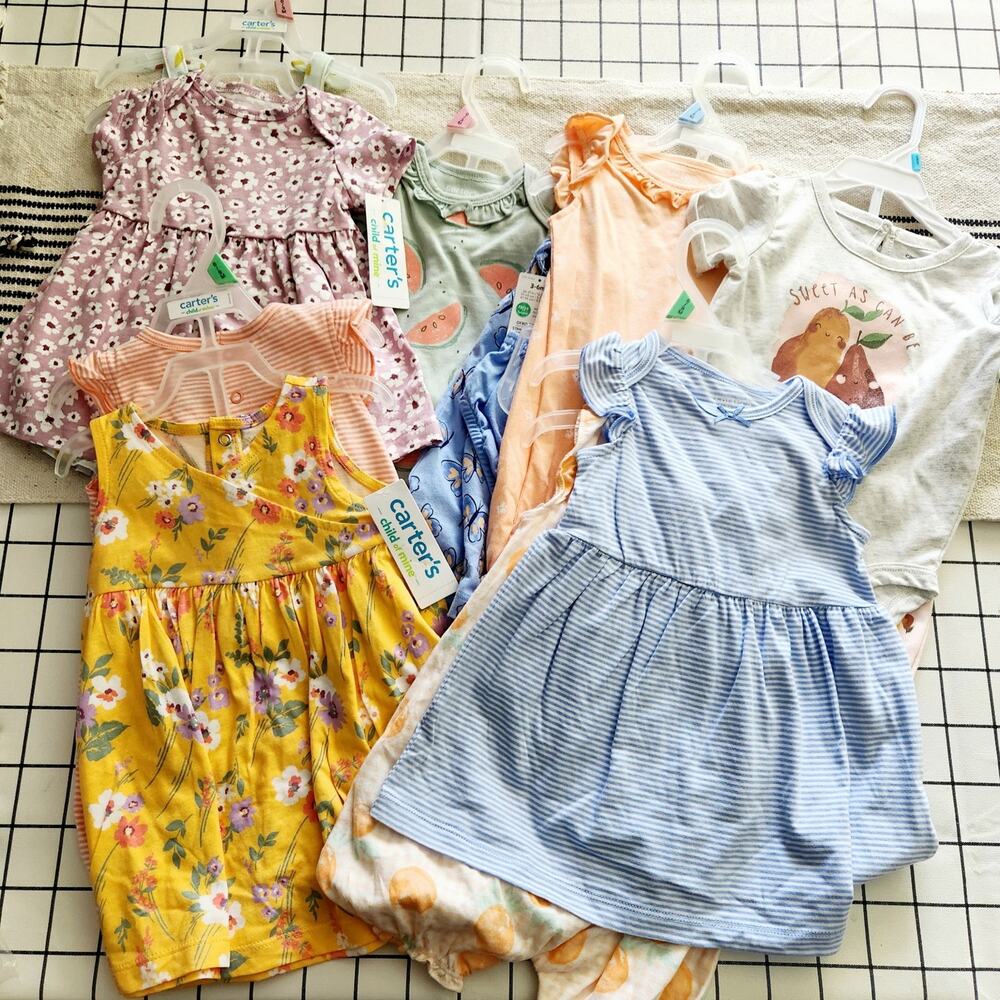 Carters Baby Girl Set 0-9m‎ NWT